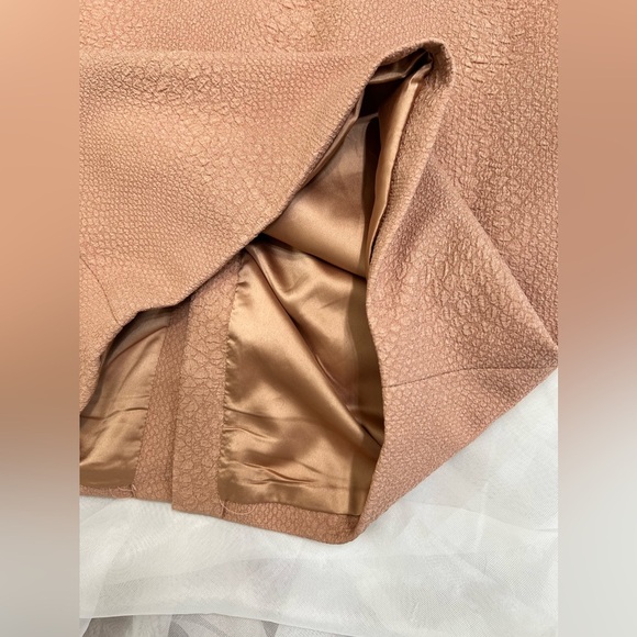 NWT Bardot Eva Snake Blush Rose Pink Corset Off Shoulder Midi Dress Size 8 M - Picture 8 of 11